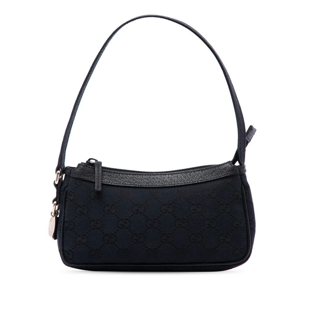 Pre-Loved Gucci GG Canvas Shoulder Bag
